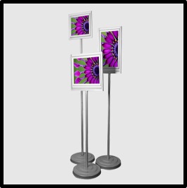 Lollipop Stand – Round Base