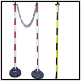 Plastic Chain Pole Holders