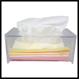 Acrylic Tissue Box