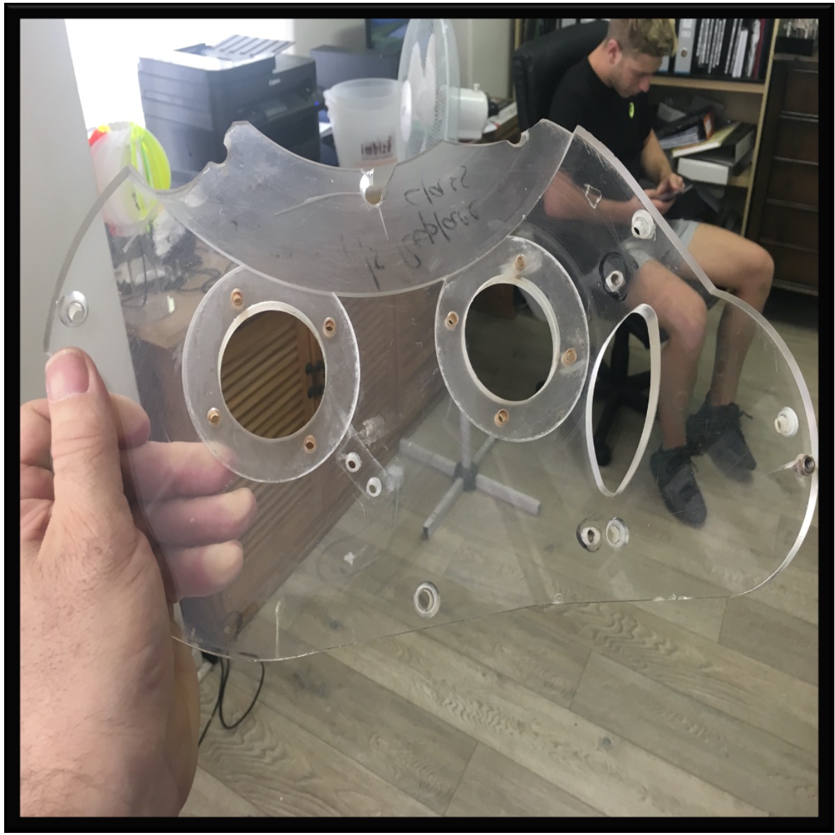 Machined Acrylic Guard Cover