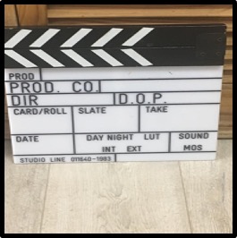 Custom Made Clapper Board