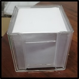 Paper Cube Dispenser Unit