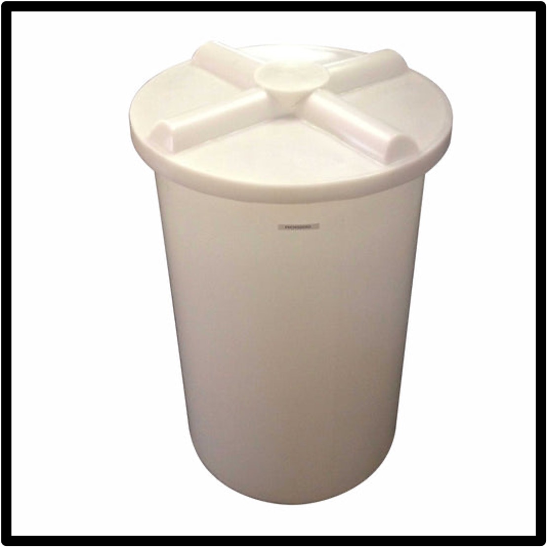 200L Round Drum With Loose Fitting Lid