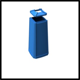 Free Standing Litter Bin