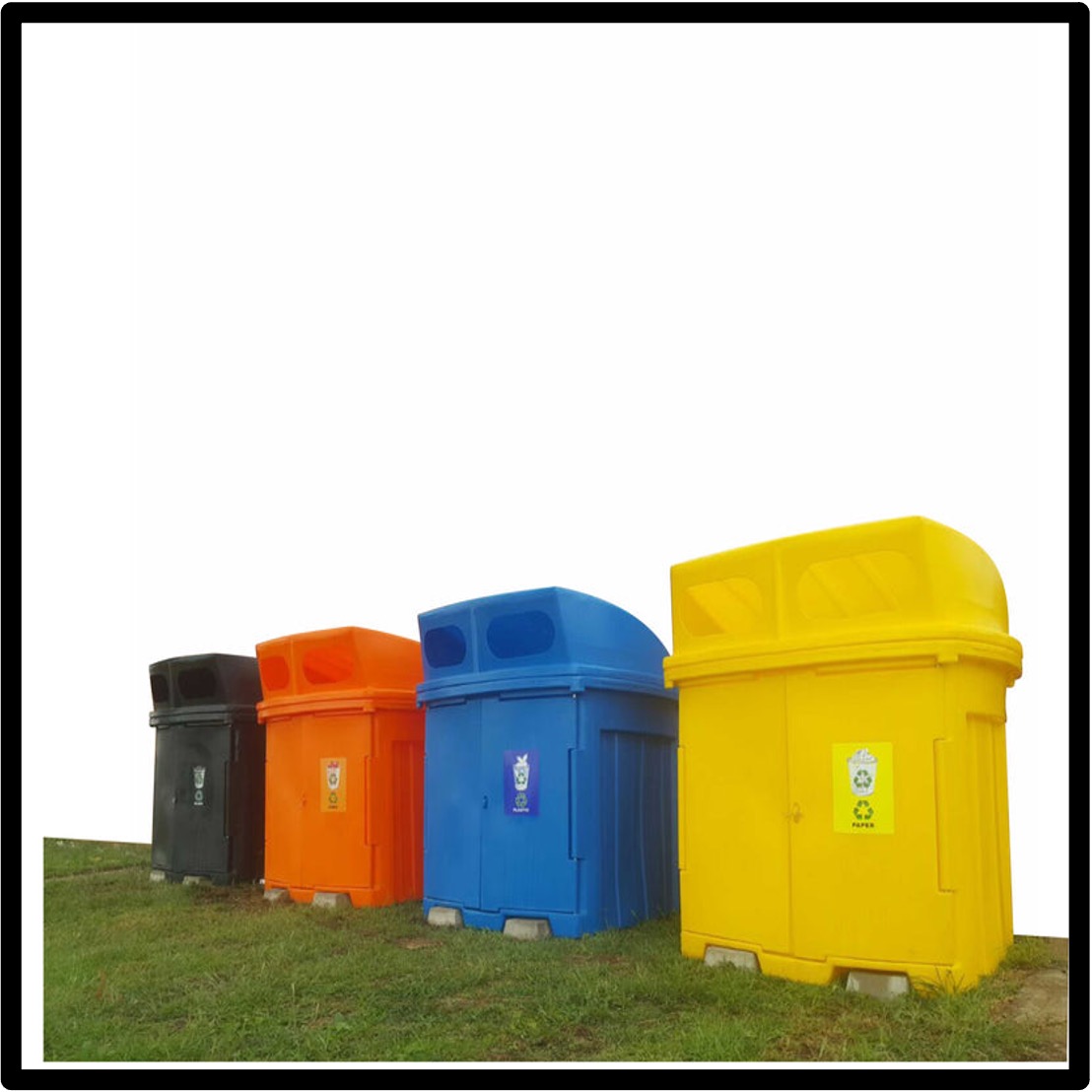 1000L Recycle Bins