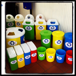 Recycling Litter Bins