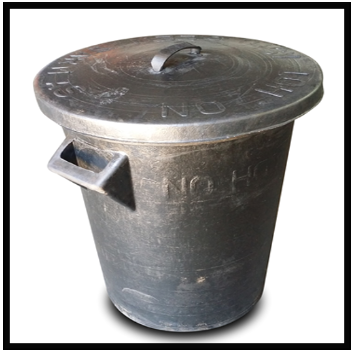 Heavy Duty Rubber Bin