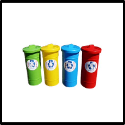 50L Round Recycle Bin