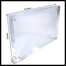 Acrylic Photo Frame - Size A5